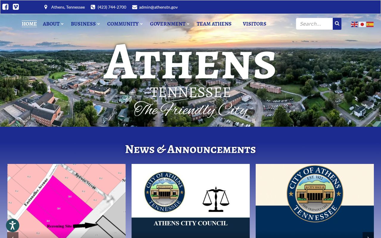 Athens criminal history access through Athens City Hall